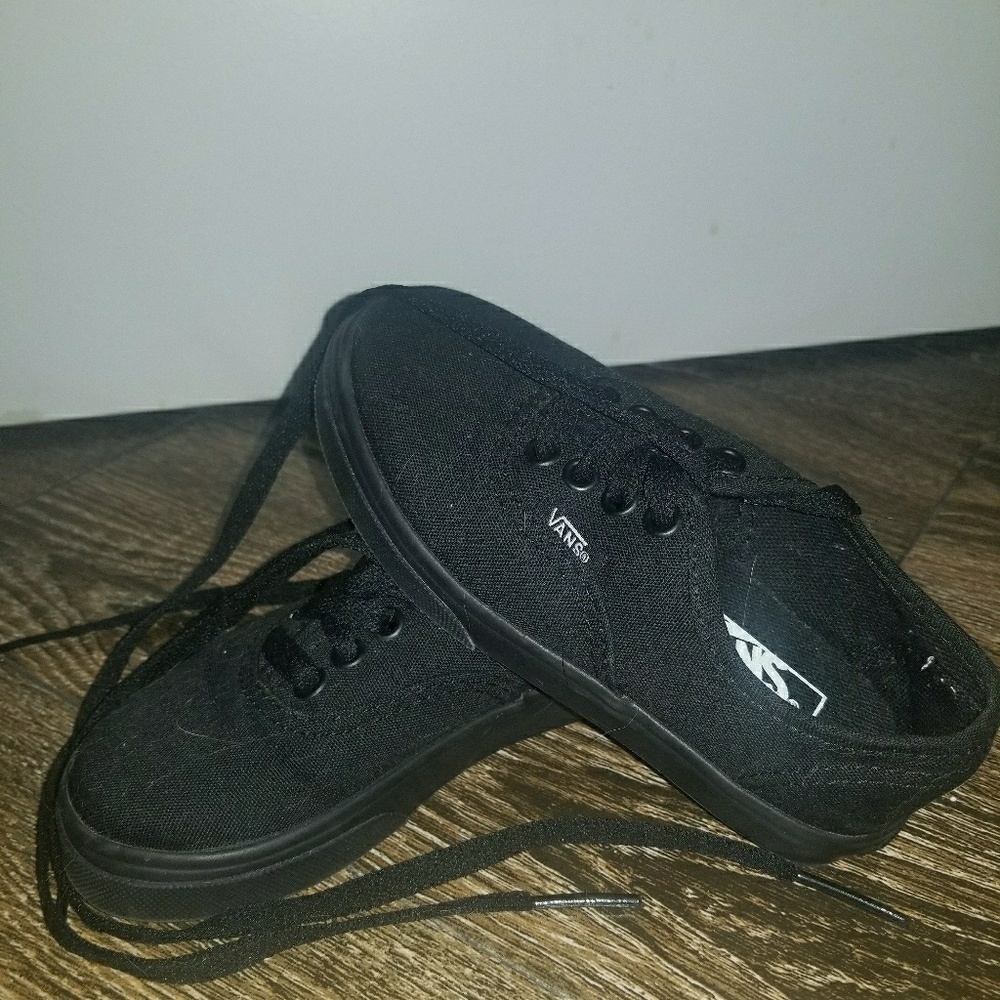 Black Vans size 10.5